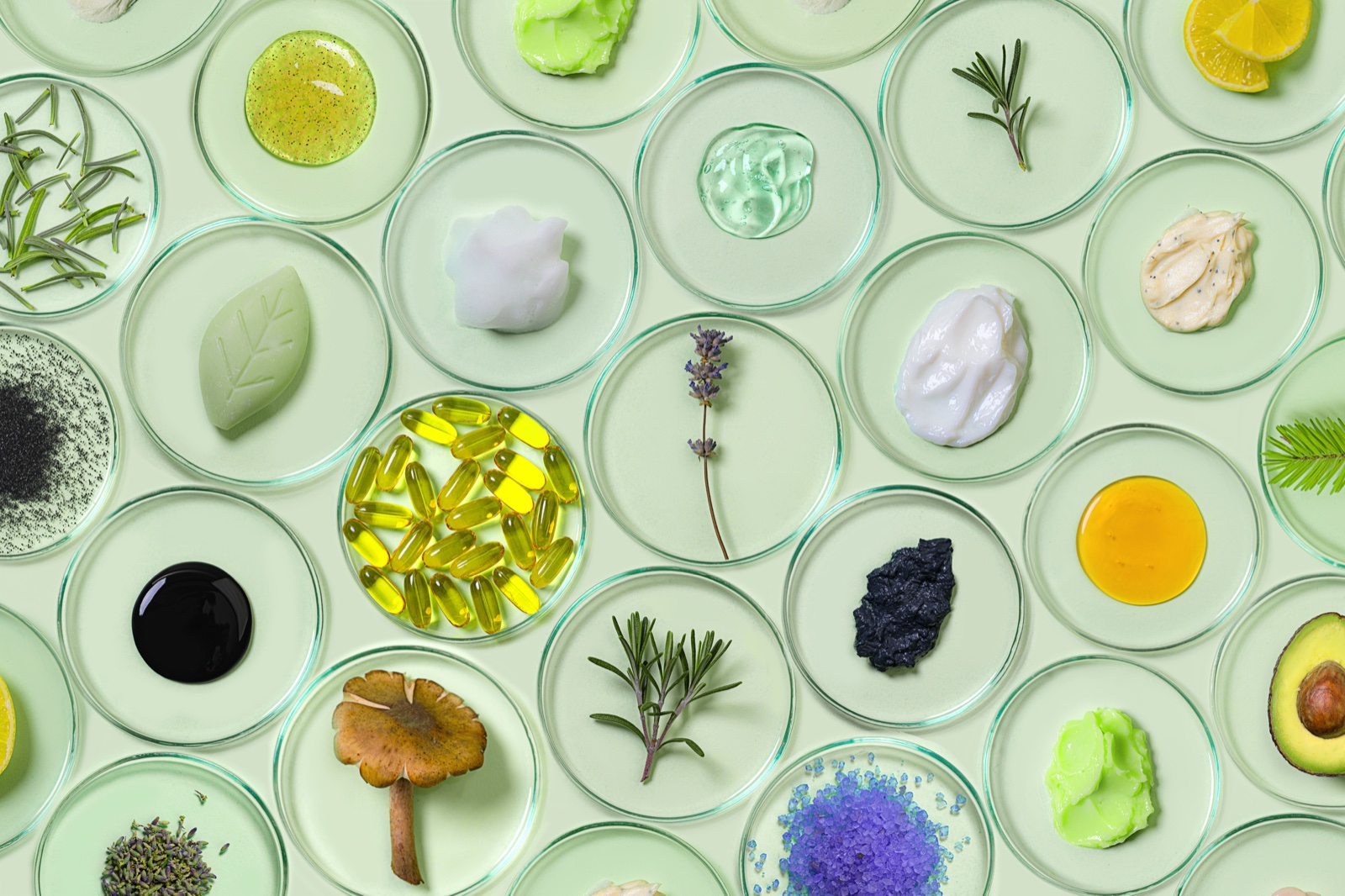 Aesthetician carefully applying skincare treatment