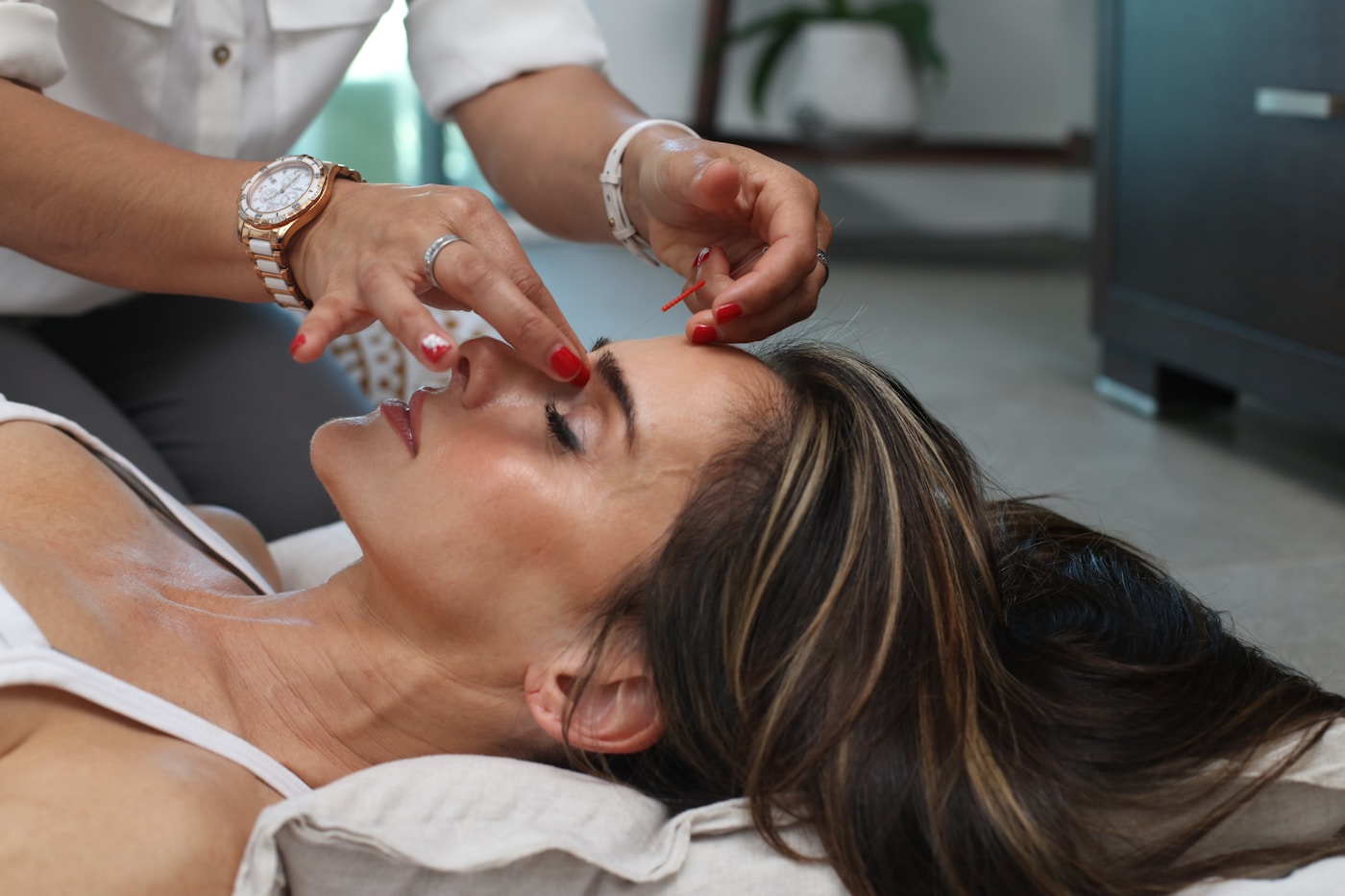 A treatment in progress