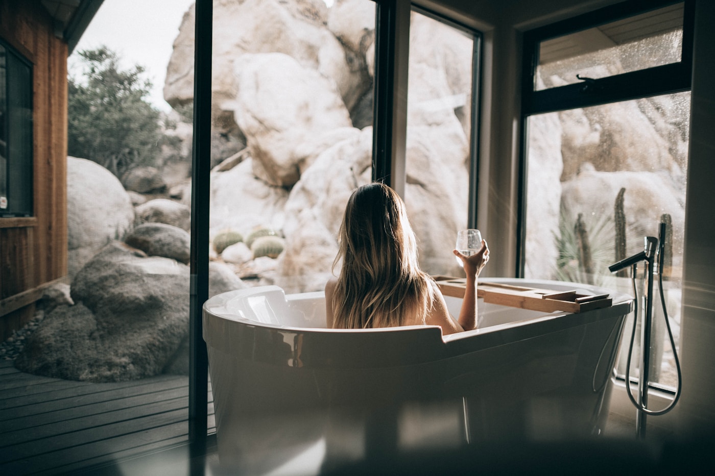 A serene facial moment